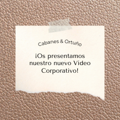 Vídeo Corporativo de Cabanes & Ortuño