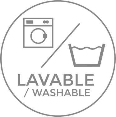 Microfibra lavable